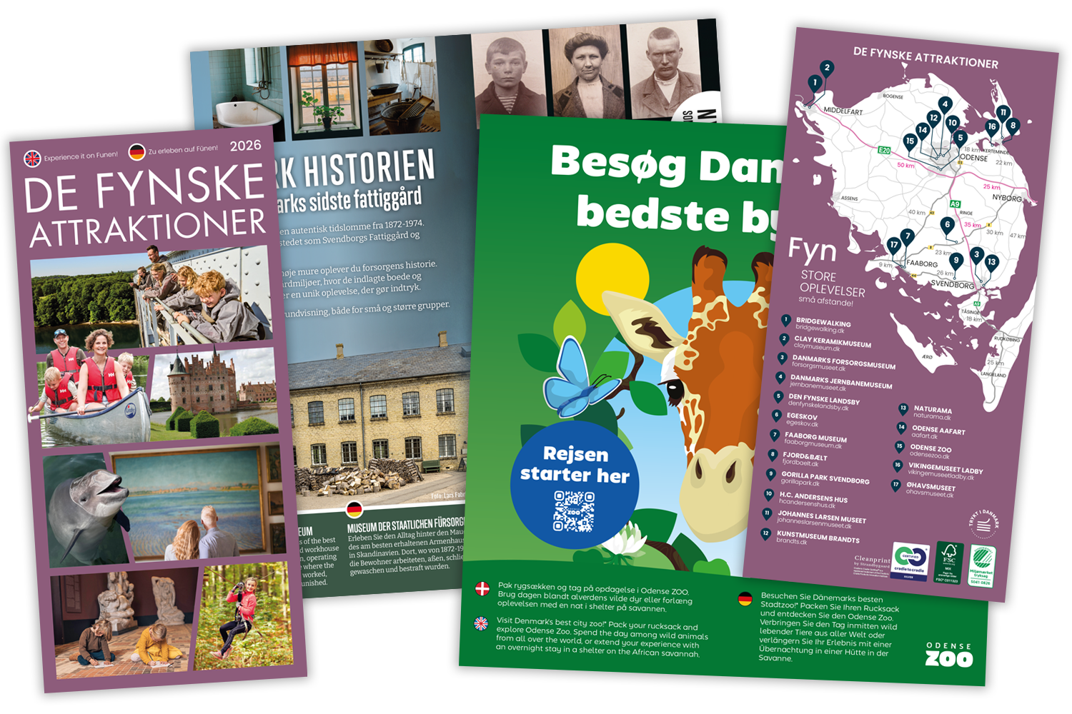 Oplevelser på fyn - de fynske attraktioner